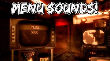 COD Zombies: Black Ops Zombies Menu Sounds