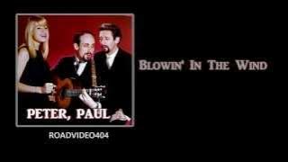 Blowin' In The Wind   Peter, Paul And Mary   Lyrics / HD