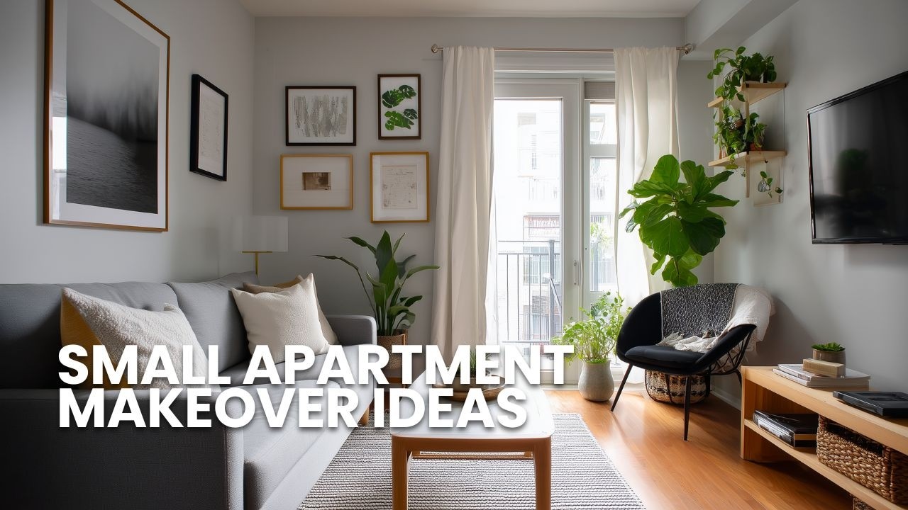 Small Apartment Makeover Ideas for a Modern Cozy Tiny Home - YouTube