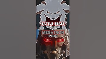 Battle Beast vs Megatron #wis #edit #transformers #invincible #whoisstrongest #shorts