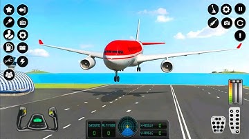 Flight Airplane City Pilot Simulator - Plane Boeing Emergency Landing - Android Gameplay part -2
