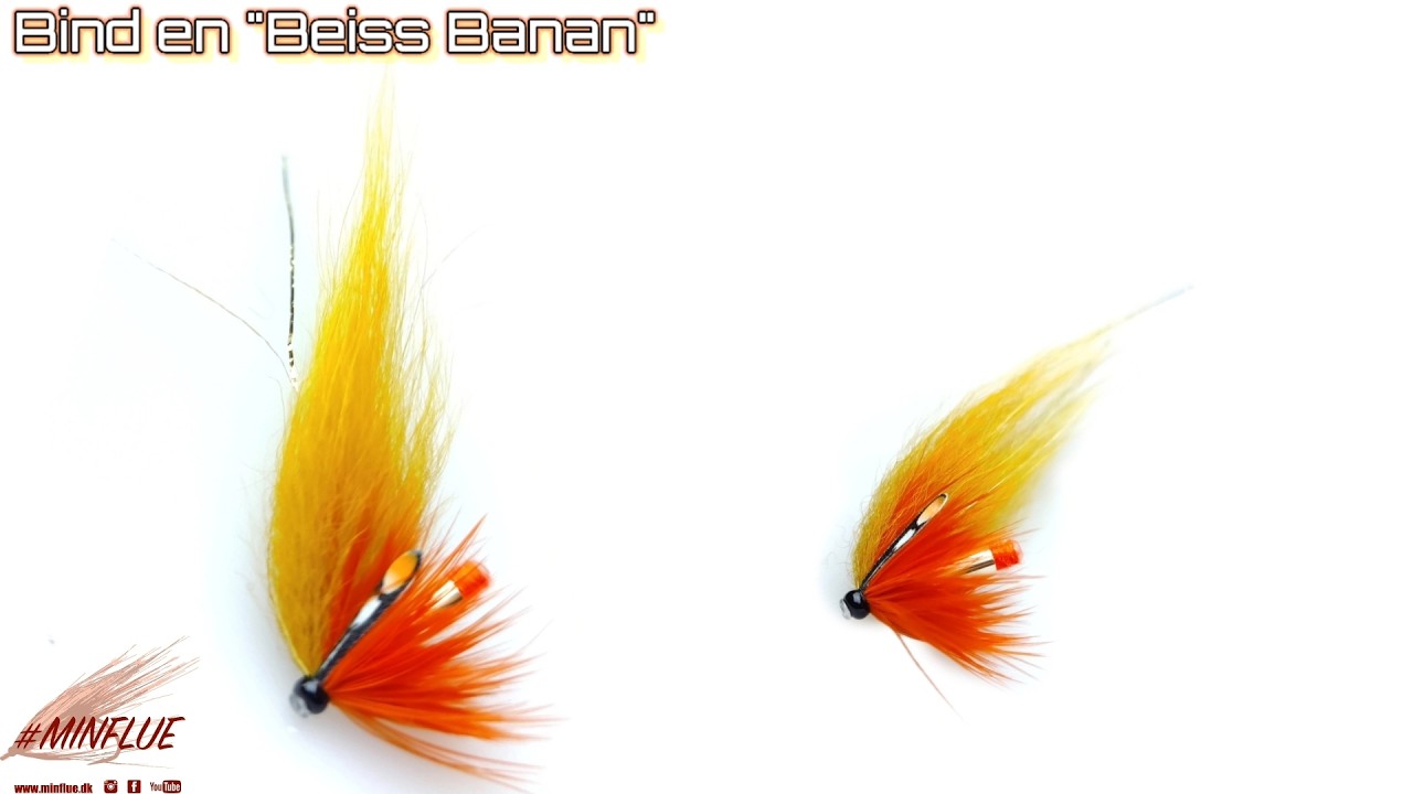 Bind en Beiss banan lakseflue - Minflue.dk Uge 8