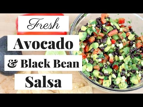 Avocado and Black Bean Salsa