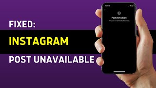 Instagram This post is unavailable problem Solved (2026 GUIDE)