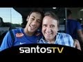 Carlos Villagrán, o Quico, visita CT Rei Pelé!