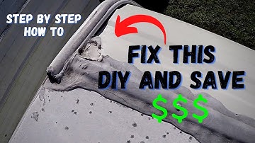 How to Seal RV Roof Seams with Dicor Lap Sealant