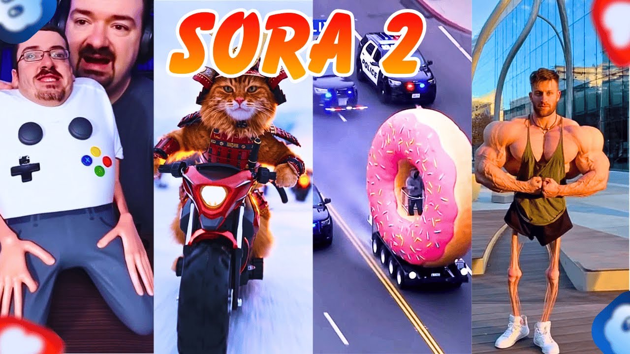 ИИ ВЫЗВАЛ ЧИСТЫЙ ХАОС 💀 (Sora 2 Moments Beyond Logic)