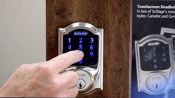 Factory Reset Procedure - Schlage Connect and Schlage Sense Deadbolt