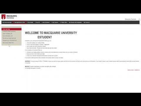 eStudent Tutorial 1B Accepting your offer