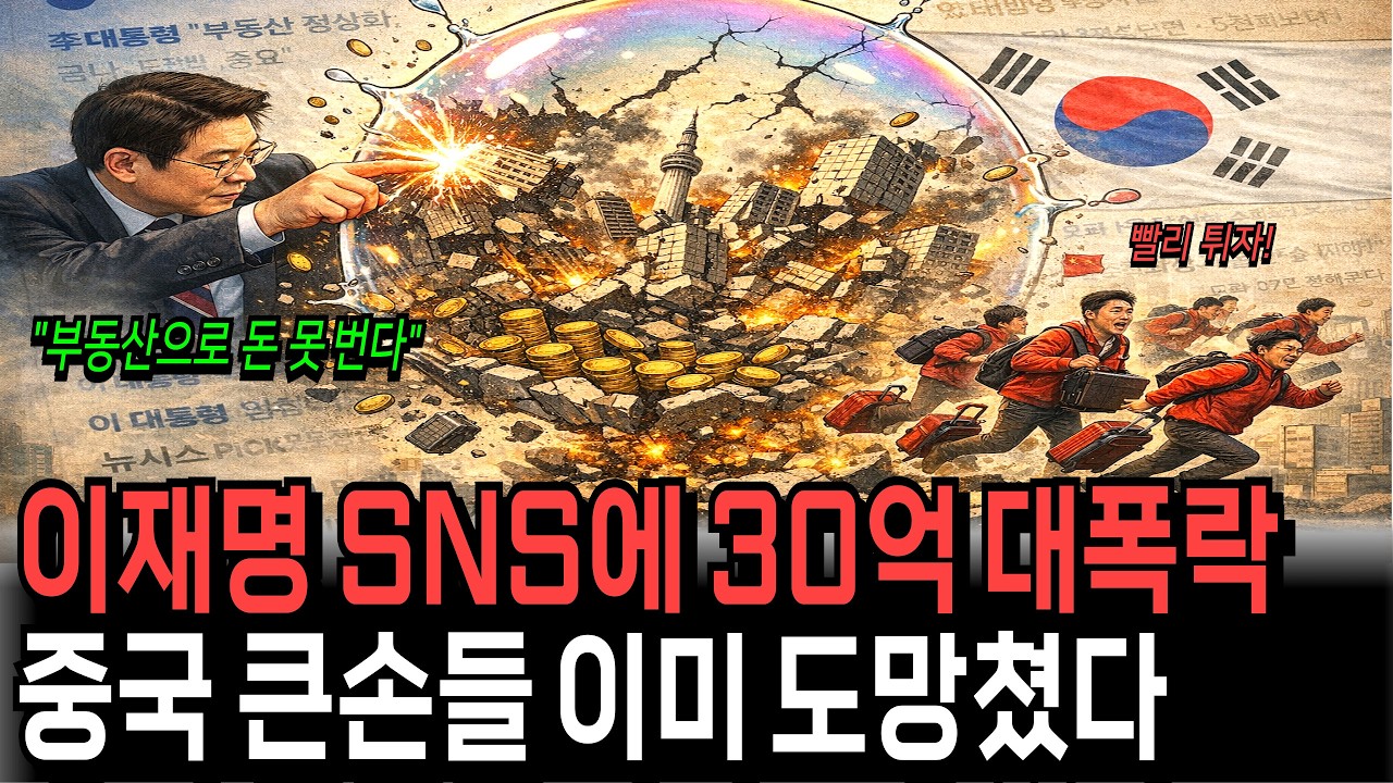 싹다 팔고 도망쳤다... 붕괴되는 한국 부동산 시장의 처참한 현재 상황