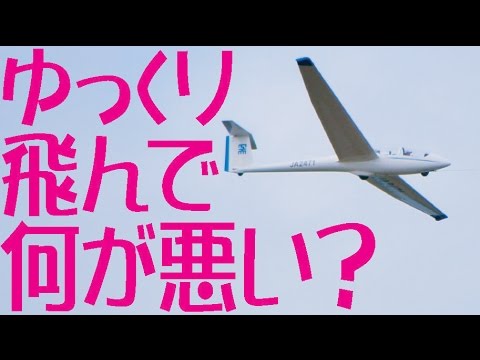脱力＆癒しの低速飛行！グライダー小松基地航空祭2015