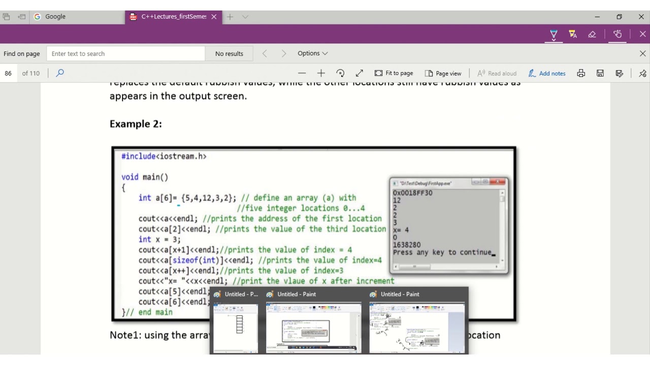 C++ Lecture18 Arrays1 - YouTube