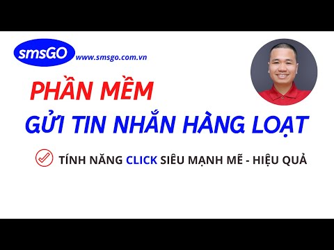 Phần mềm gửi tin nhắn hàng loạt | SMSGO
