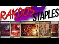 Which staples do i put in my rakdos commander decks