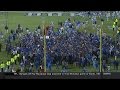 Duke Fans Storm Field After Upset Win over #17 North Carolina
