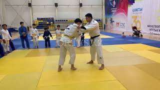 Дзюдо, контрприем от броска через спину с колен. Judo counterattack Seoi Otoshi, ORTUS.KZ