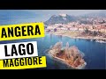 Angera  lago maggiore italy  drone 4k