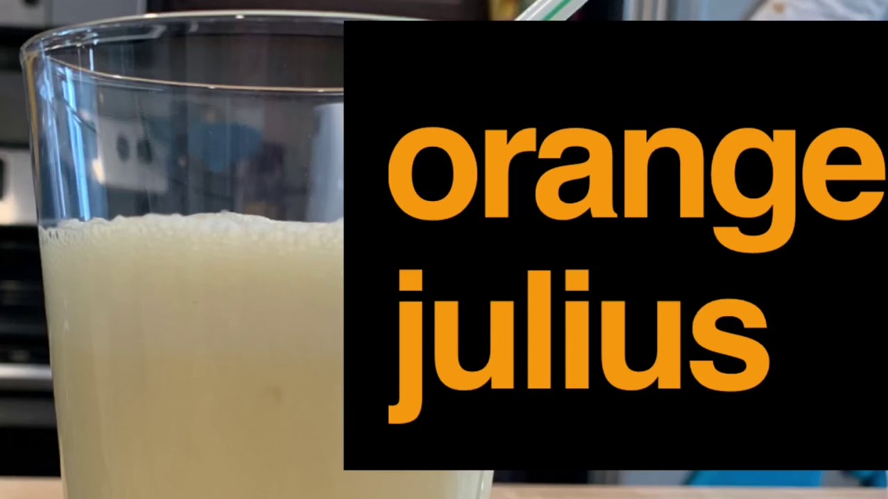 Orange Julius | Homemade And Easy | John Eats Cheap