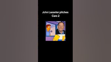 John Lasseter pitches Cars 2 #funny #funnyvideo #johnlasseter #cars2 #pixar