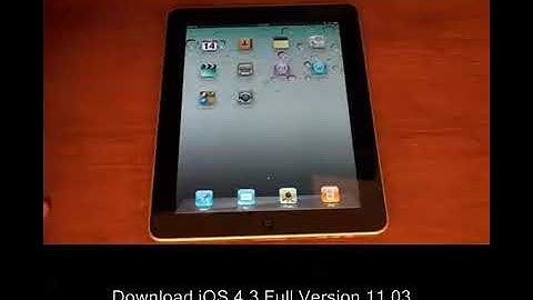 Download FULL iOS 4.3 jailbreak iphone apple ipod touch NOT BETA