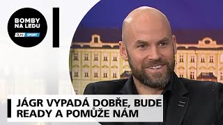 Jágr trénuje a vypadá dobře, bude ready a pomůže nám, věří Smoleňák