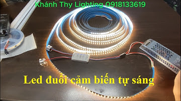 Đèn led đuổi cảm biến chuyển động cầu thang, hành lang lối đi có người đèn tự sáng