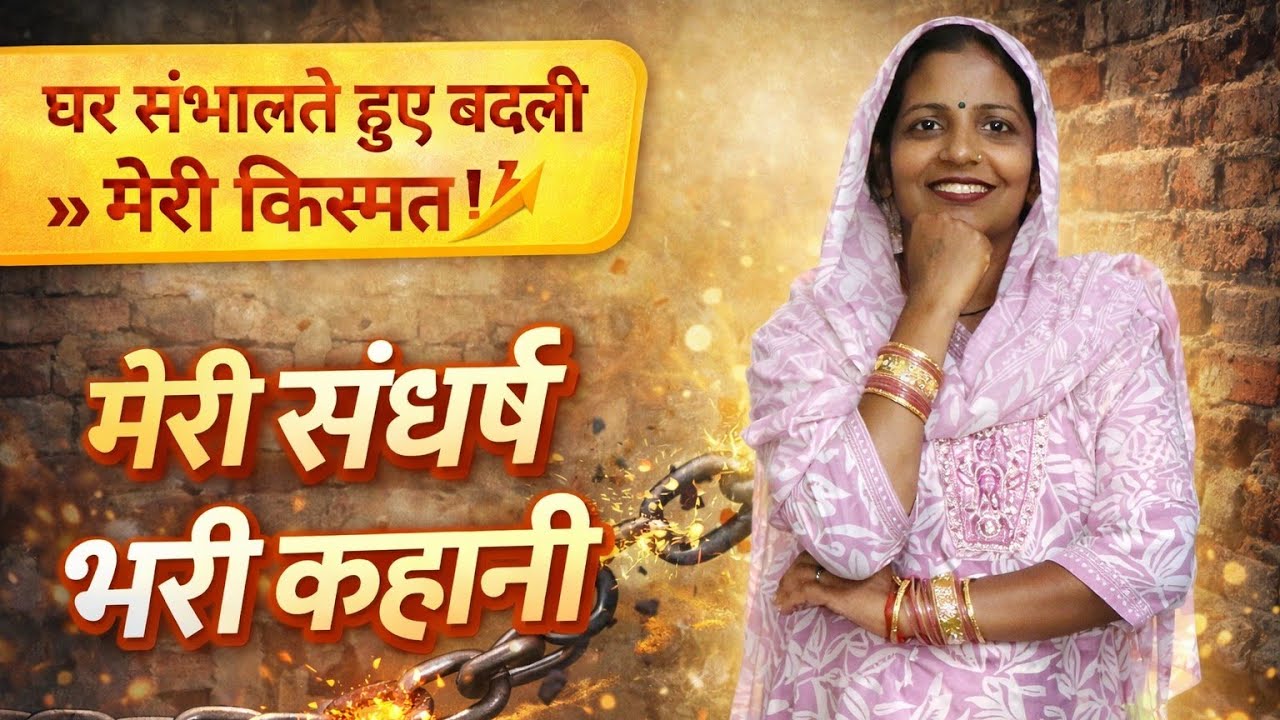 “घर संभालते हुए कैसे बदली मेरी किस्मत?”#MyLifeStory#HousewifeVlog#DailyVlog#WomenEmpowerment