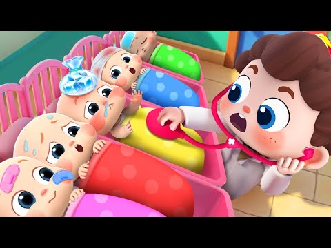 Ten Little Babies Boo Boo Song Take Care Of Babies Nursery Rhyme Kids Song BabyBus