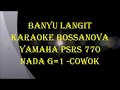 Banyu langit karaoke bossanova psrs 770