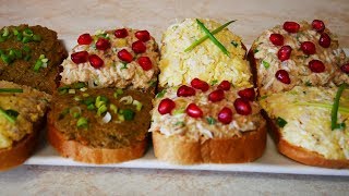 Самые вкусные НАМАЗКИ на хлеб Подойдут как на завтрак , перекус так и на ПРАЗДНИЧНЫЙ стол Самые вкусные НАМАЗКИ на хлеб Подойдут как на завтрак , перекус так и на ПРАЗДНИЧНЫЙ стол