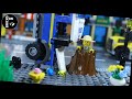 Bulldozer Bank Robbery Street Chase Crazy Bank Robbery Full Story Police Catch the crooks Lego Film