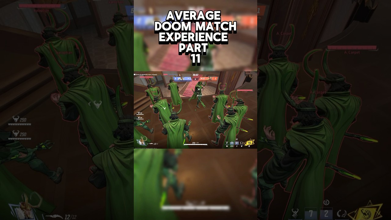 Average Doom Match Experience Part 11 #marvelrivals #funny #gaming #shorts #subscribe #like