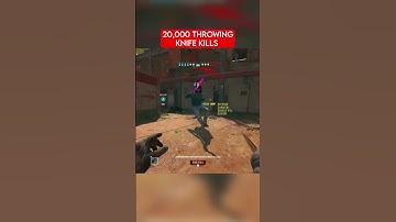 20,000 Throwing Knife Kills on Modern Warfare 3!