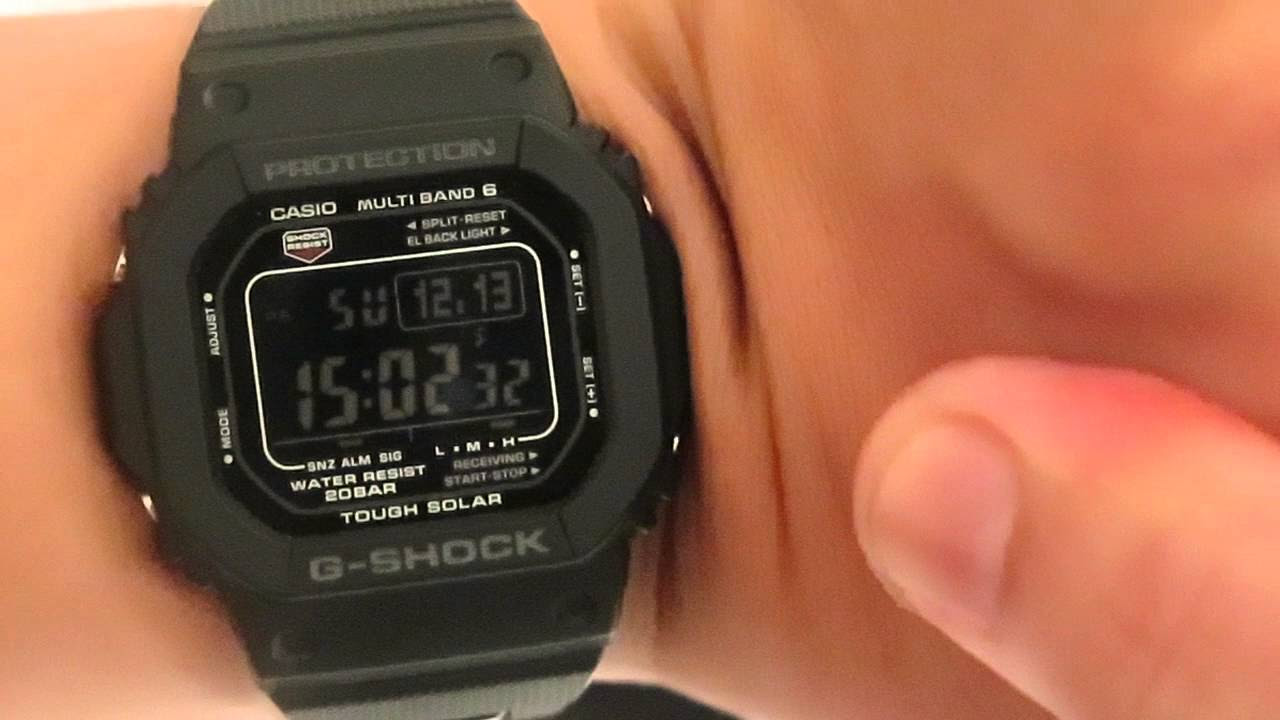 CASIO G-SHOCK Gショック GW-M5610-1BJF ソーラー電波 G-SHOCK Gショック 電波 ソーラー 5600 カシオ CASIO デジタル