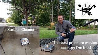 EVEAGE Surface Cleaner Review  Excellent Pressure Washer Accessory