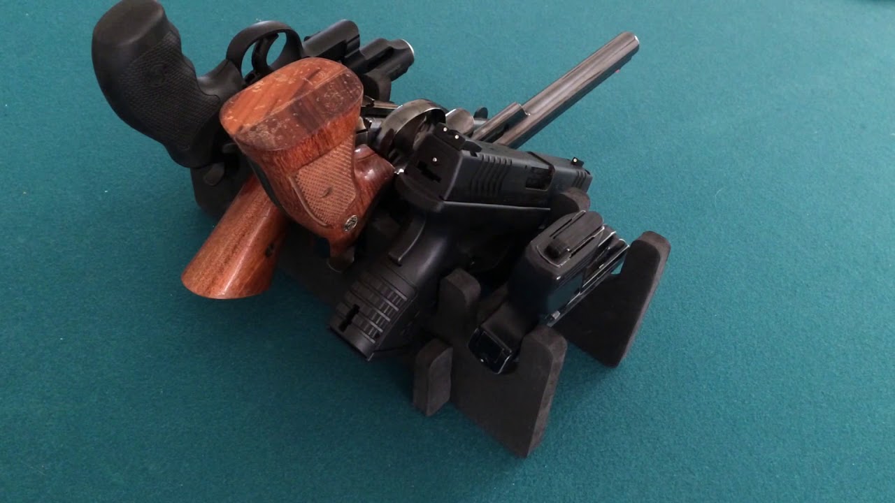 EZ MOUNT REST HANDGUN RACK VIDEO short YouTube