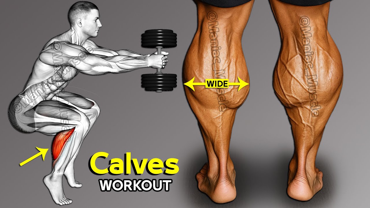 Быстро нарастите икры с помощью этого простого трюка