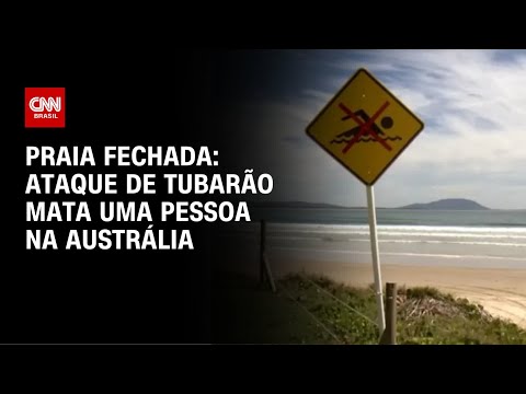 Ataque de tubarão mata mulher e fere homem na Austrália | CNN NOVO DIA