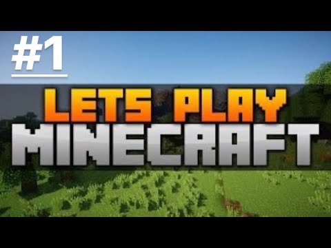 Minecraft Let’s Play (No Commentary) Ep 1 - The first Night - YouTube