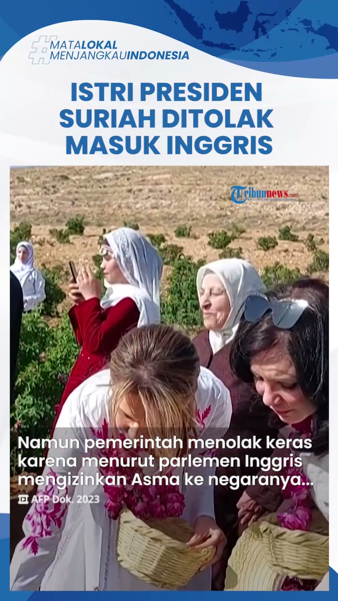 Murka dengan Kekejaman Rezim Assad, Inggris Tolak Istri Presiden Suriah Tinggal di Kampung Halaman