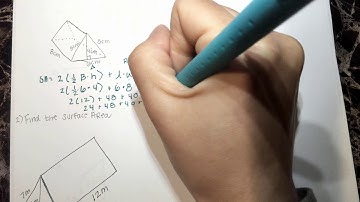 6th Grade Surface Area of Triangular Prisms