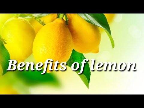 Video: Lemons For Health And Beauty