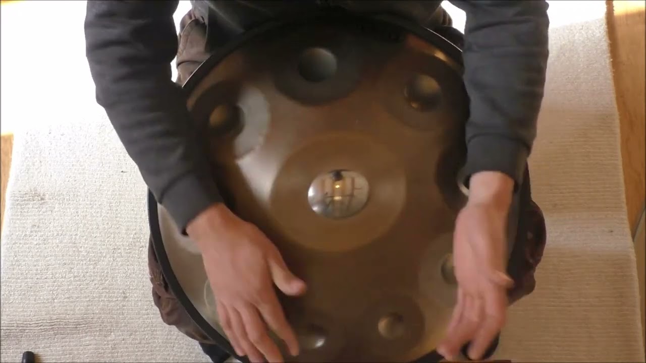 ORO Handpan D-Moll Kurd 10 Töne Edelstahl Baur&Brown Handpans