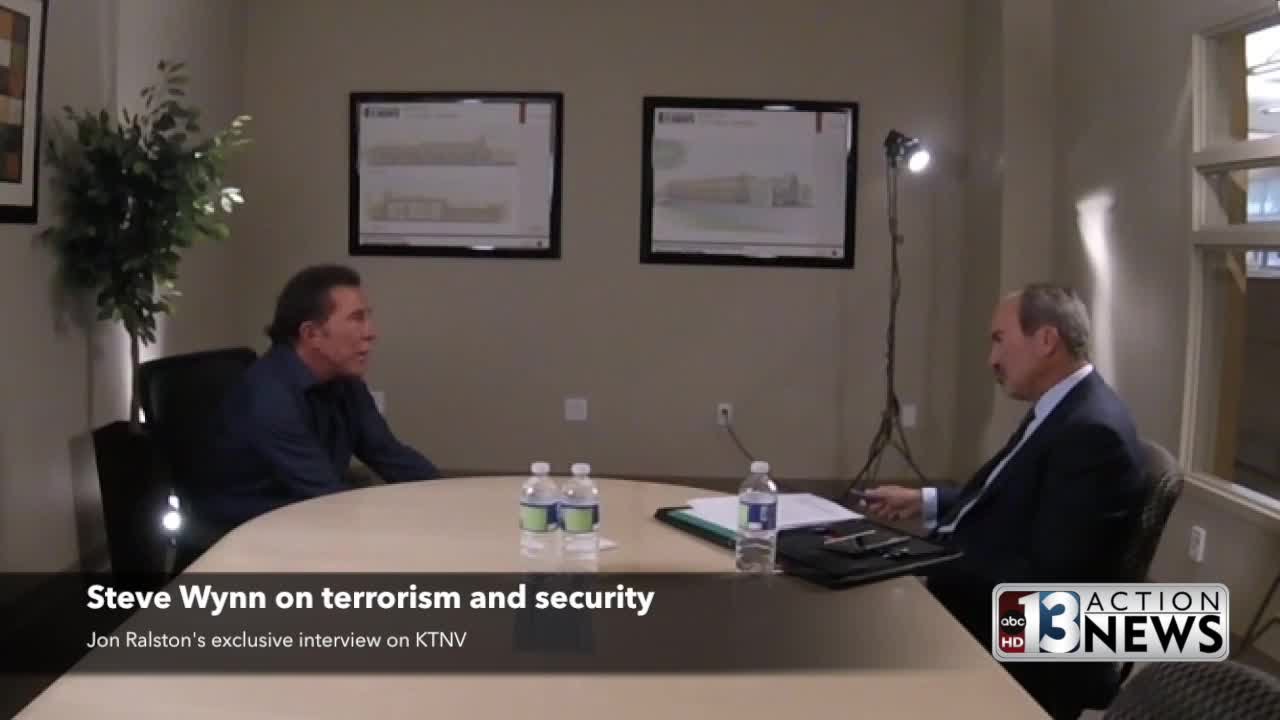 Full segment of Steve Wynn talking security with Jon Ralston