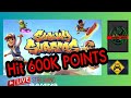 Live subway surfers hit 600.000 points