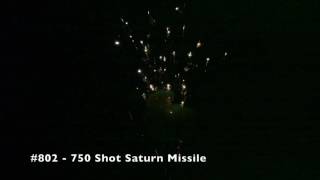 Big Fireworks - 750 Shot Saturn Missile