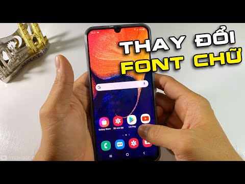 Video: Làm cách nào để thay đổi kích thước văn bản trên Samsung Galaxy s10 của tôi?