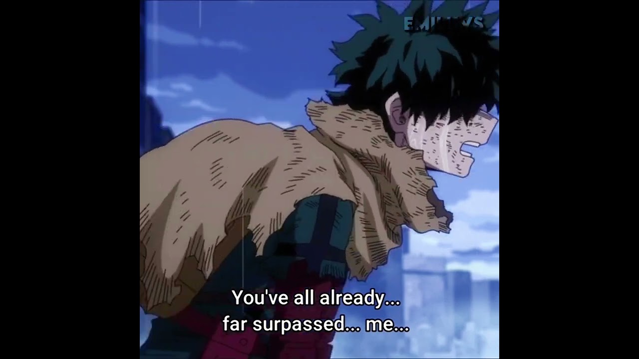 the first time bakugou called him “izuku” instead of “deku” 😭 (spoilers ⚠️)