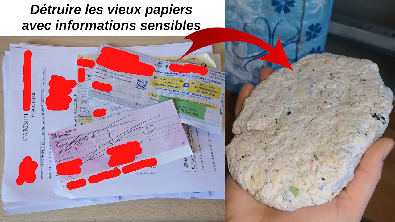 Comment détruire ET recycler les papiers administratifs avec informations sensibles facile sans Comment détruire ET recycler les papiers administratifs avec informations sensibles facile sans