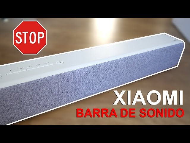 Parlante barra de sonido Xiaomi Mi TV Soundbar Bluetooth 30w